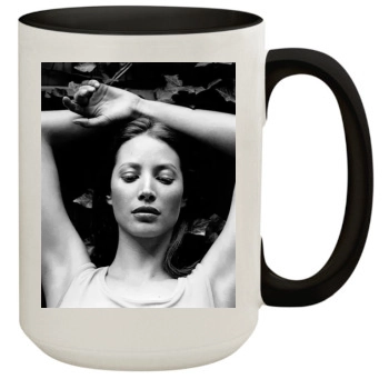 Christy Turlington 15oz Colored Inner & Handle Mug