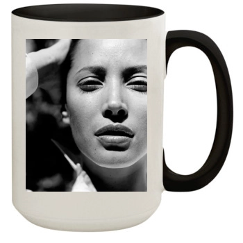 Christy Turlington 15oz Colored Inner & Handle Mug