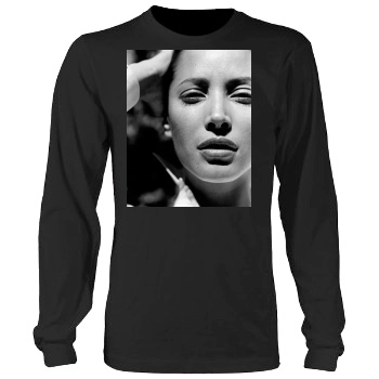 Christy Turlington Men's Heavy Long Sleeve TShirt