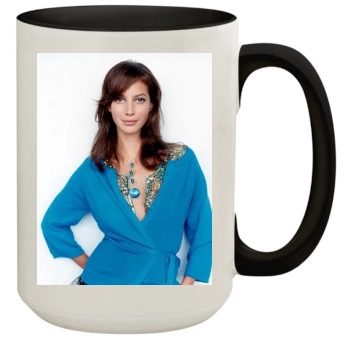 Christy Turlington 15oz Colored Inner & Handle Mug