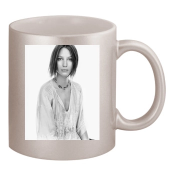 Christy Turlington 11oz Metallic Silver Mug