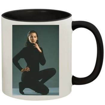 Christy Turlington 11oz Colored Inner & Handle Mug