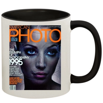 Christy Turlington 11oz Colored Inner & Handle Mug