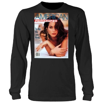 Christy Turlington Men's Heavy Long Sleeve TShirt