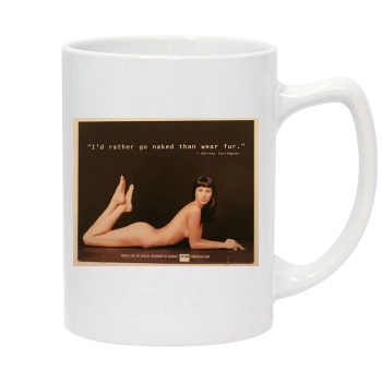 Christy Turlington 14oz White Statesman Mug