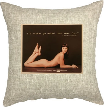 Christy Turlington Pillow