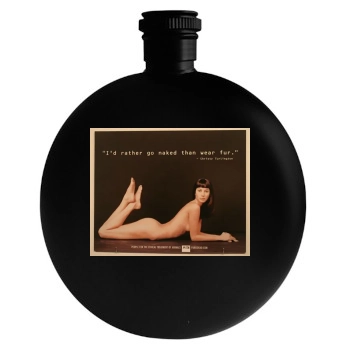 Christy Turlington Round Flask