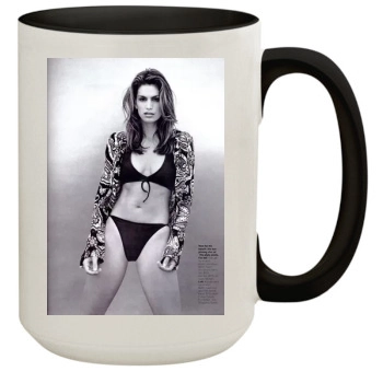 Cindy Crawford 15oz Colored Inner & Handle Mug