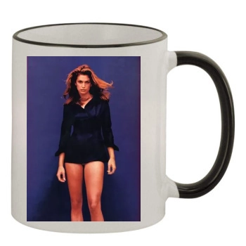 Cindy Crawford 11oz Colored Rim & Handle Mug