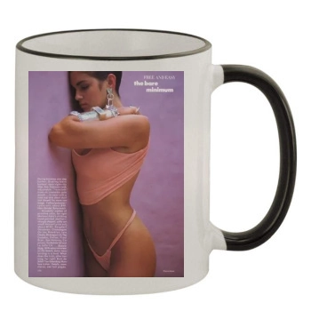 Cindy Crawford 11oz Colored Rim & Handle Mug