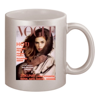 Cindy Crawford 11oz Metallic Silver Mug