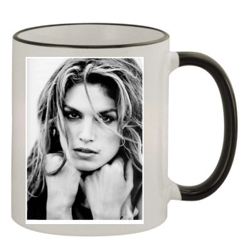 Cindy Crawford 11oz Colored Rim & Handle Mug