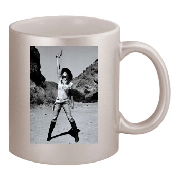 Cindy Crawford 11oz Metallic Silver Mug