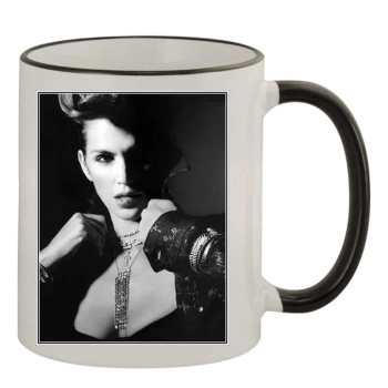 Cindy Crawford 11oz Colored Rim & Handle Mug