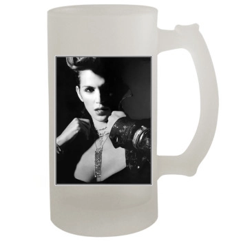 Cindy Crawford 16oz Frosted Beer Stein