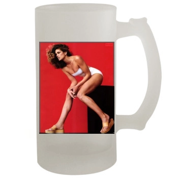 Cindy Crawford 16oz Frosted Beer Stein