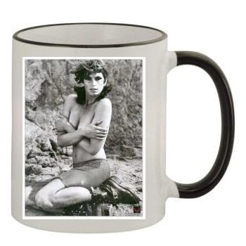 Cindy Crawford 11oz Colored Rim & Handle Mug