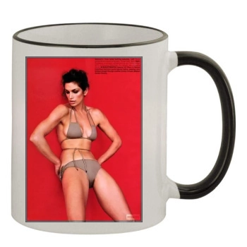 Cindy Crawford 11oz Colored Rim & Handle Mug