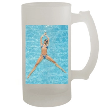 Cindy Crawford 16oz Frosted Beer Stein