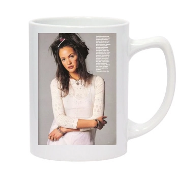 Claudia Mason 14oz White Statesman Mug