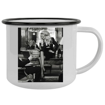 Claudia Schiffer Camping Mug