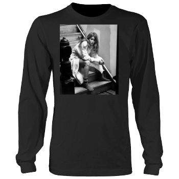 Claudia Schiffer Men's Heavy Long Sleeve TShirt