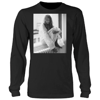 Claudia Schiffer Men's Heavy Long Sleeve TShirt