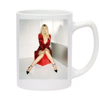 Claudia Schiffer 14oz White Statesman Mug