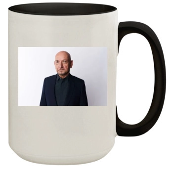 Ben Kingsley 15oz Colored Inner & Handle Mug