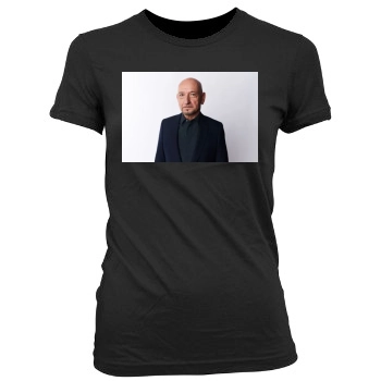 Ben Kingsley Women's Junior Cut Crewneck T-Shirt