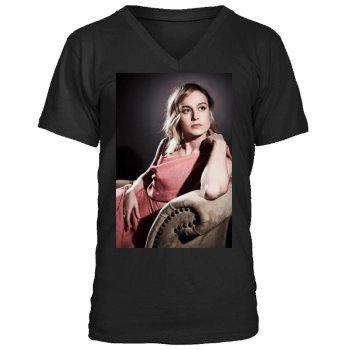 Brie Larson Men's V-Neck T-Shirt