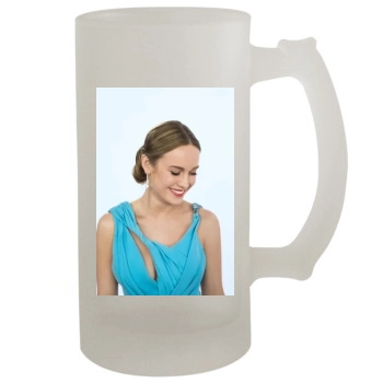 Brie Larson 16oz Frosted Beer Stein