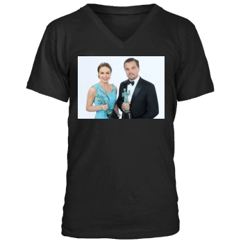 Brie Larson Men's V-Neck T-Shirt