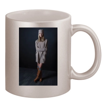 Brooklyn Decker 11oz Metallic Silver Mug