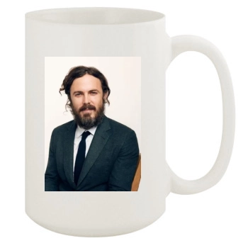 Casey Affleck 15oz White Mug