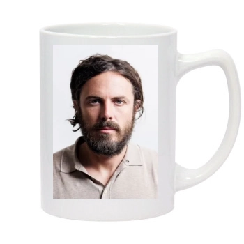 Casey Affleck 14oz White Statesman Mug