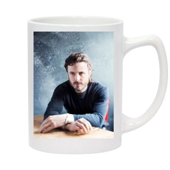 Casey Affleck 14oz White Statesman Mug