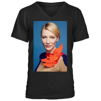 Cate Blanchett Men's V-Neck T-Shirt