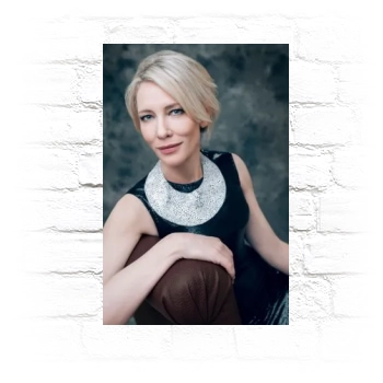 Cate Blanchett Metal Wall Art