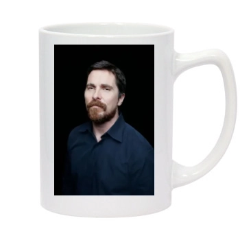 Christian Bale 14oz White Statesman Mug