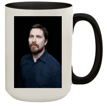 Christian Bale 15oz Colored Inner & Handle Mug