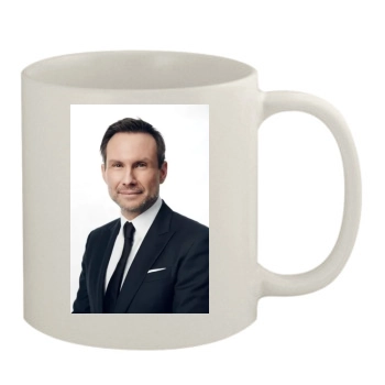 Christian Slater 11oz White Mug