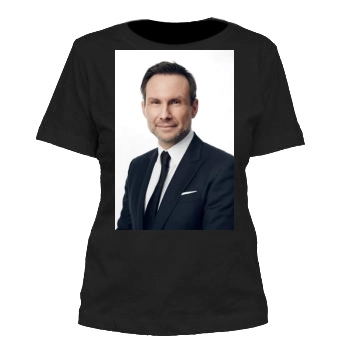 Christian Slater Women's Cut T-Shirt