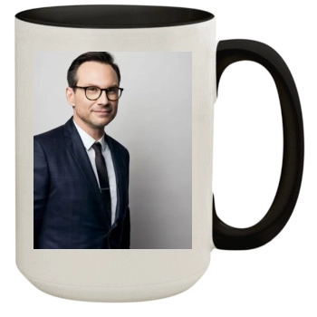 Christian Slater 15oz Colored Inner & Handle Mug