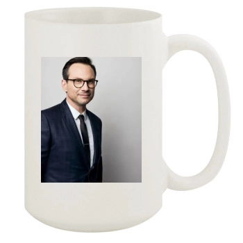 Christian Slater 15oz White Mug