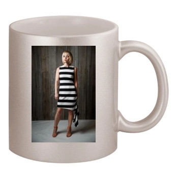 Christina Ricci 11oz Metallic Silver Mug