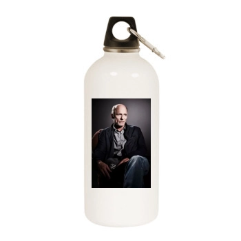 Ed Harris White Water Bottle With Carabiner