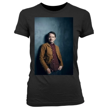 Elijah Wood Women's Junior Cut Crewneck T-Shirt