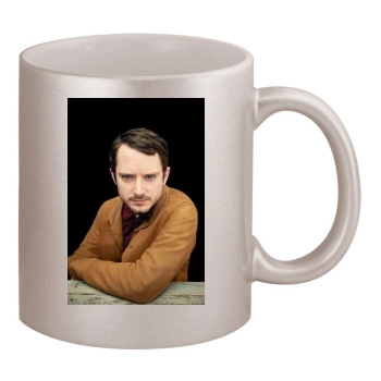 Elijah Wood 11oz Metallic Silver Mug