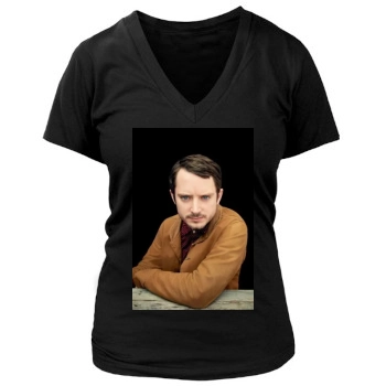 Elijah Wood Women's Deep V-Neck TShirt